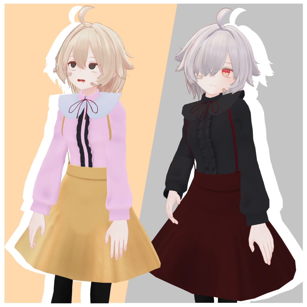 【サナティア対応】フリルシャツセット【MA設定済】