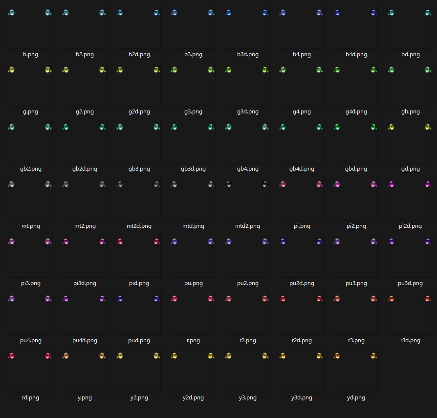 トラス対応 PrismEyeTexture 55colors
