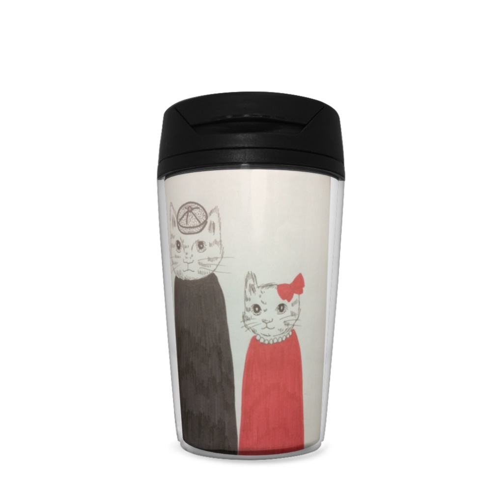 cat & cat 💓 タンブラー