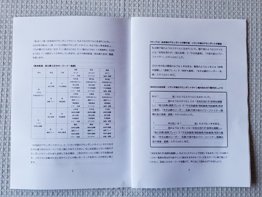 ソーラーリターン図を超☆ざっくり言語化してみよう