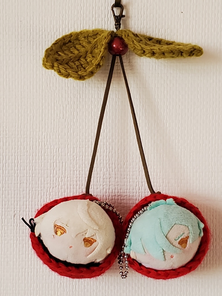 さくらんぼ型こもち袋