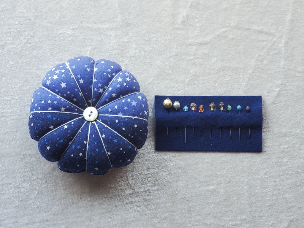 ホロスコピンクッション&天体ピン