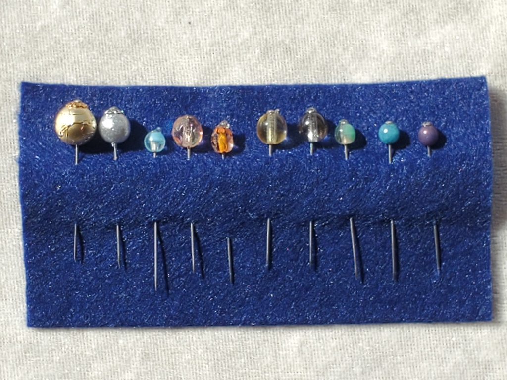 ホロスコピンクッション&天体ピン