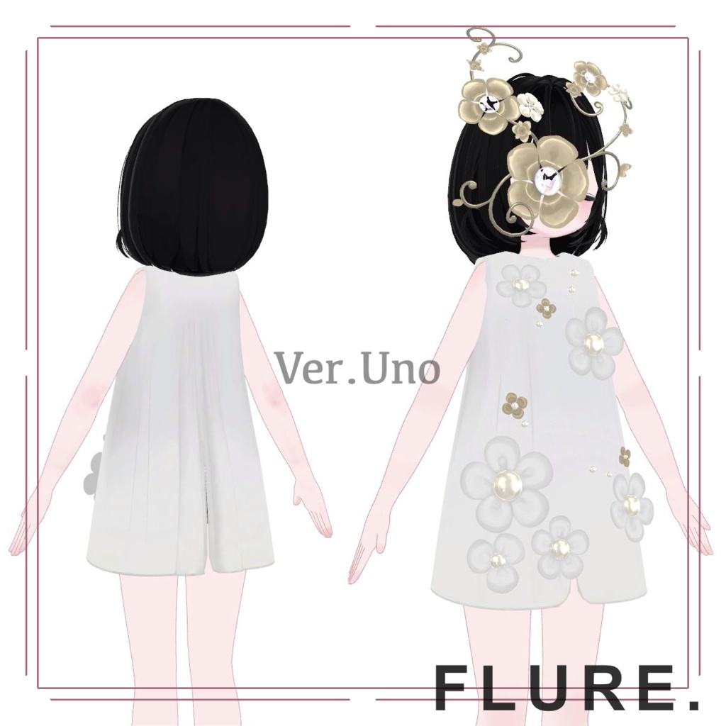 【Grus/Uno対応】FLURE.Dress