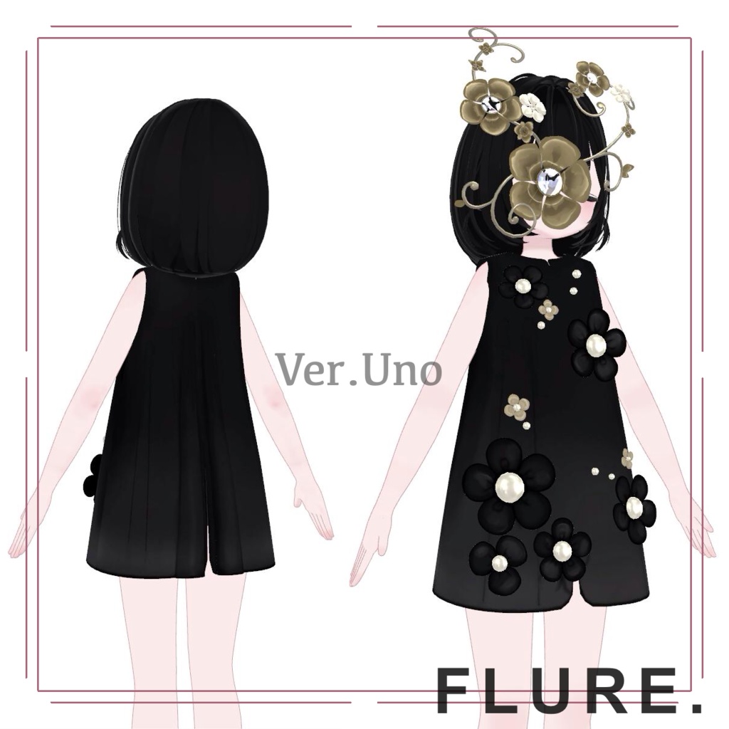 【Grus/Uno対応】FLURE.Dress