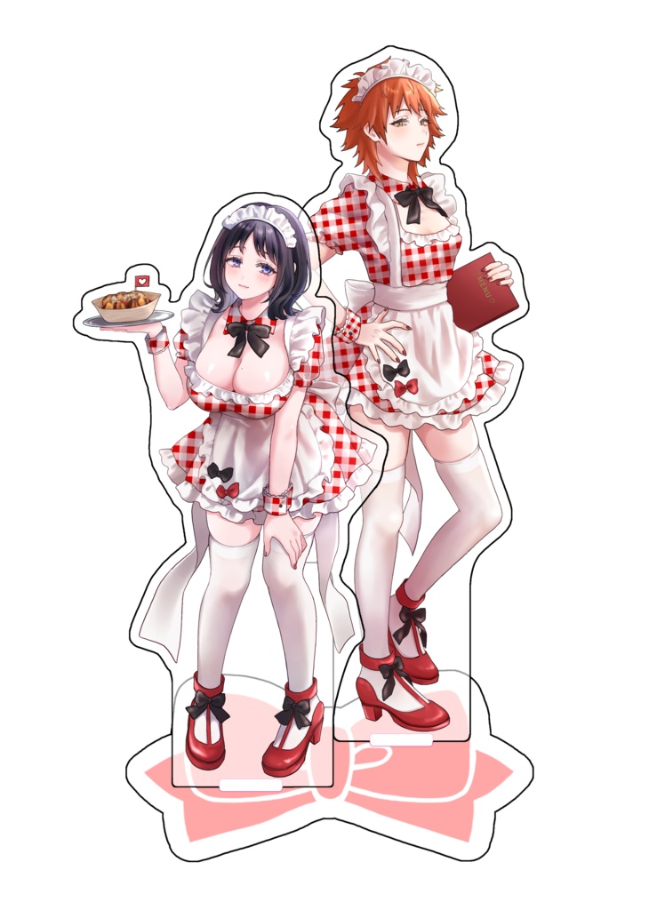 水上&隠岐女体化アクリルスタンド