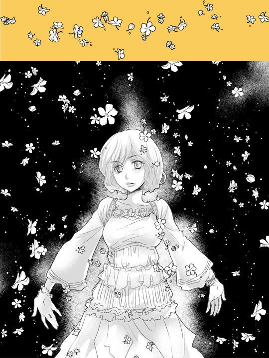 散らし用シンプル花詰め10種+ヒナギク(コミックスタジオ用)おまけつき