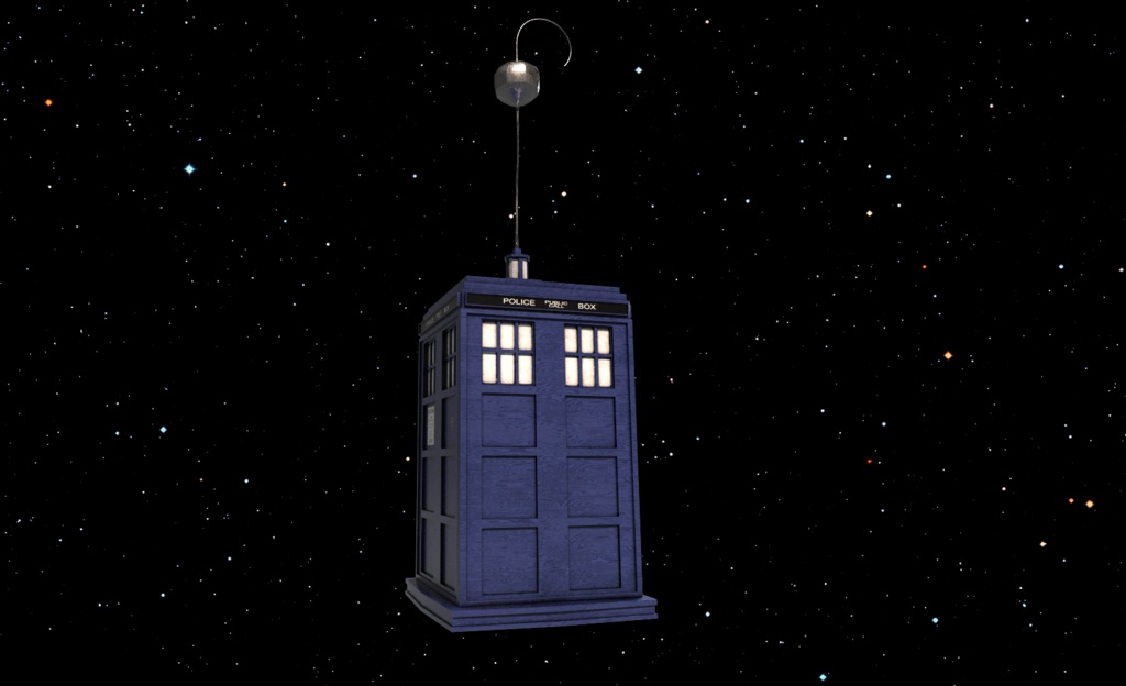 Tardis Earring for vrchat