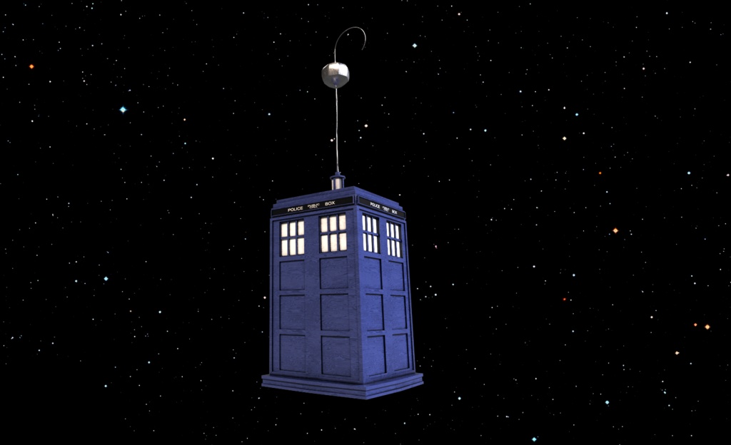 Tardis Earring for vrchat
