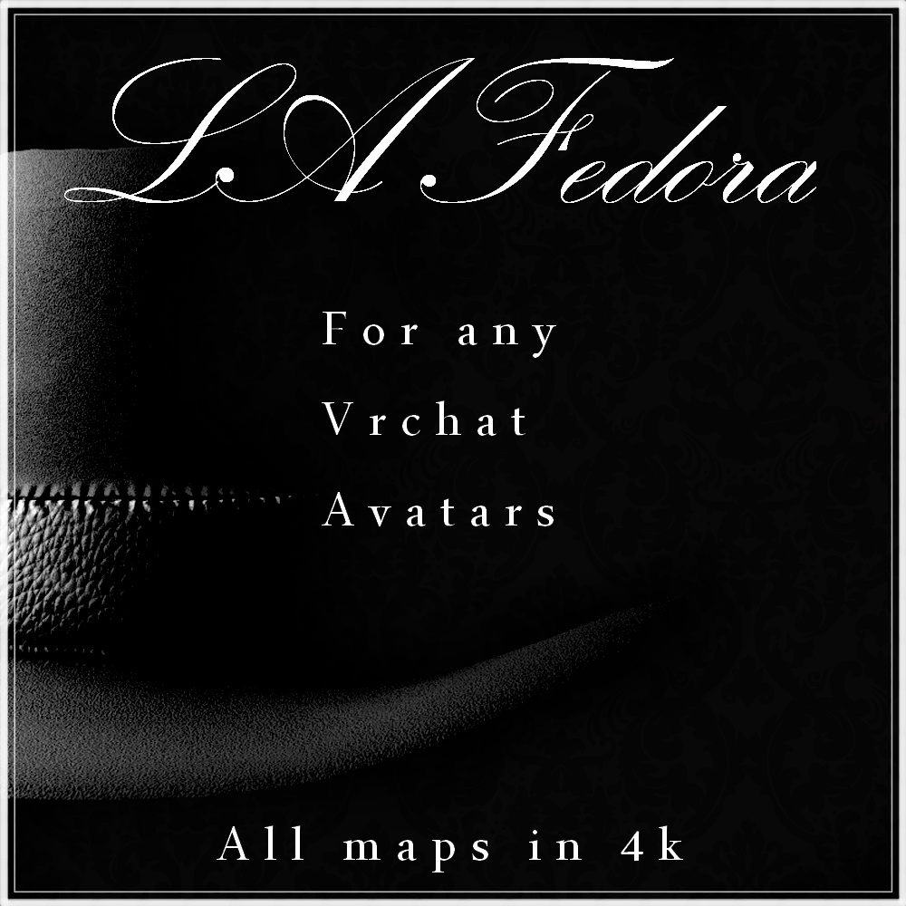 Lá Fedora, Hat for any vrchat avatar