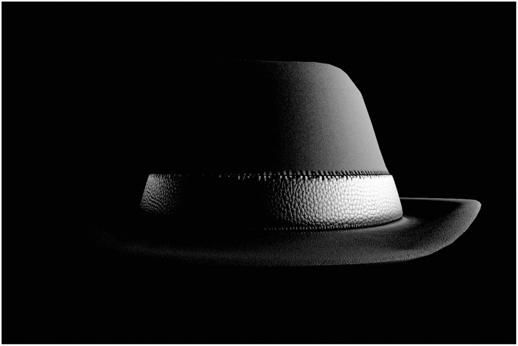 Lá Fedora, Hat for any vrchat avatar or 3D render