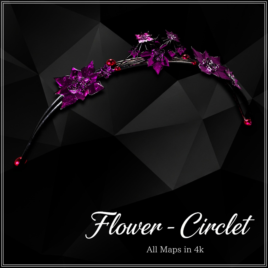 Flower-Circlet (For all Vrchat Avatars)