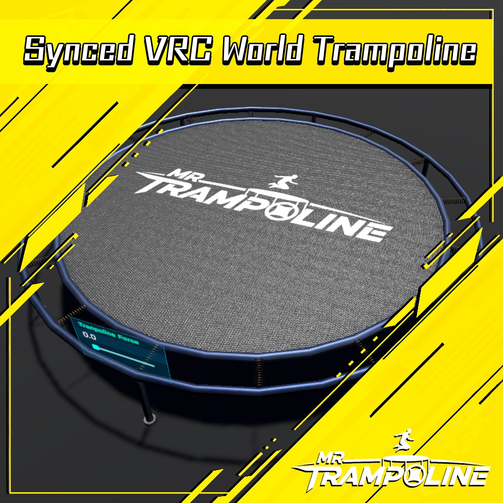 Mr-Trampoline , Synced VRC World Trampoline