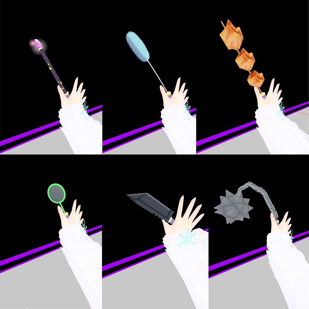 【MA対応】振ると色々変わる魔法の杖