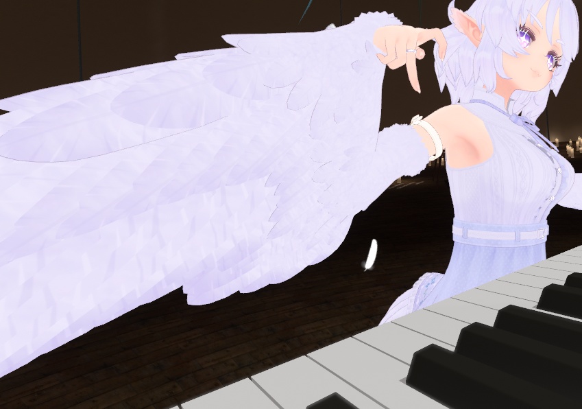 【ココットちゃん向け】舞い落ちる羽パーティクル【MA対応】