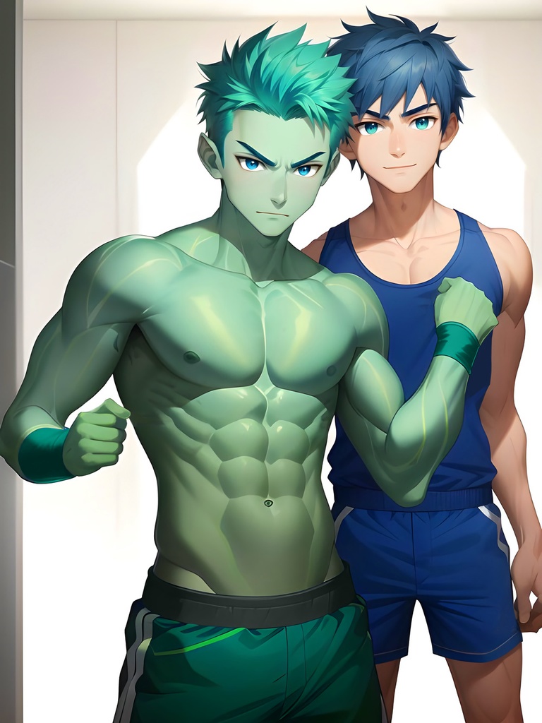 異色肌男子×ペンキ男子(FANBOXまとめ)