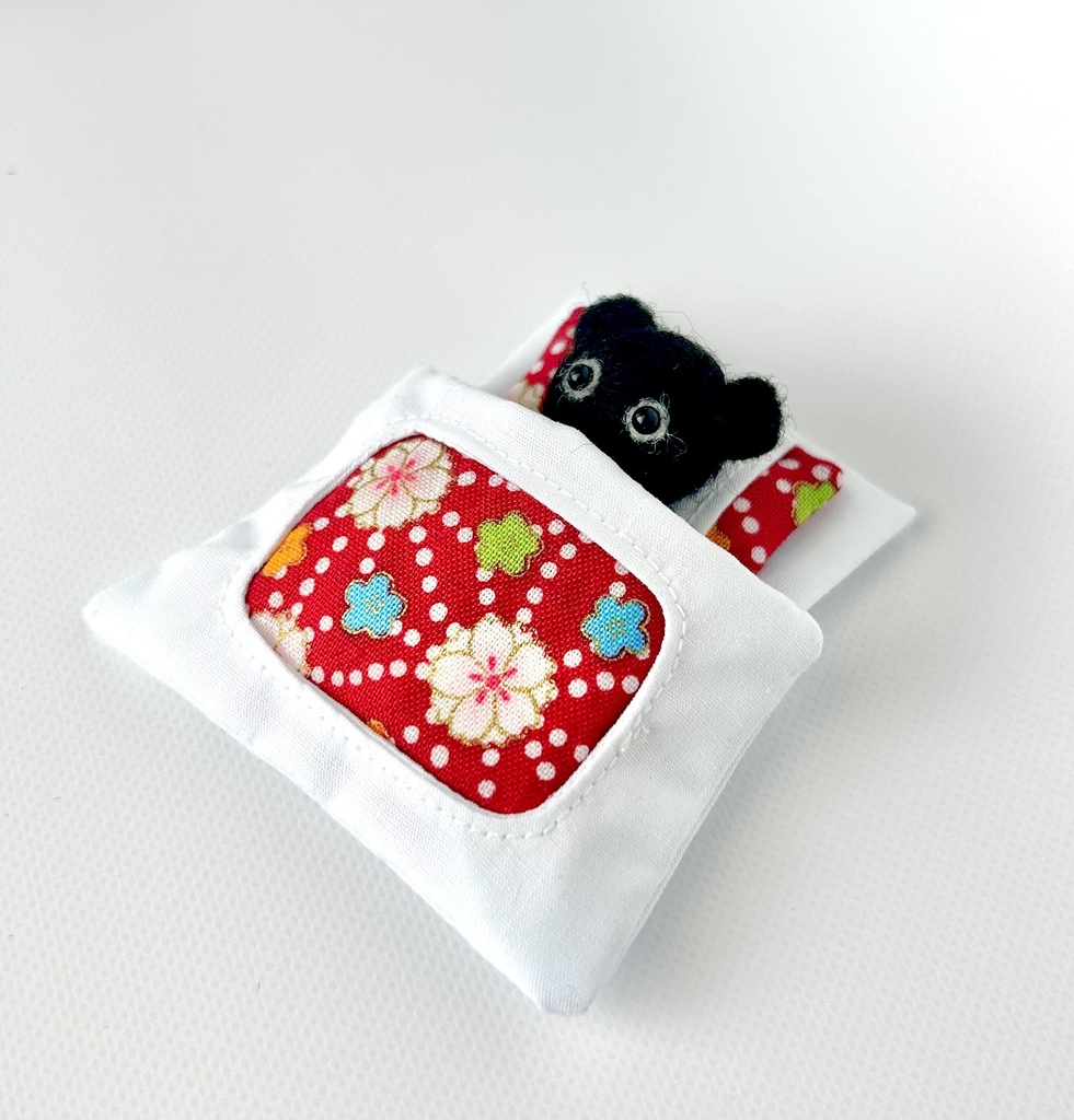 【5cmぬい用】和のお布団セットSS