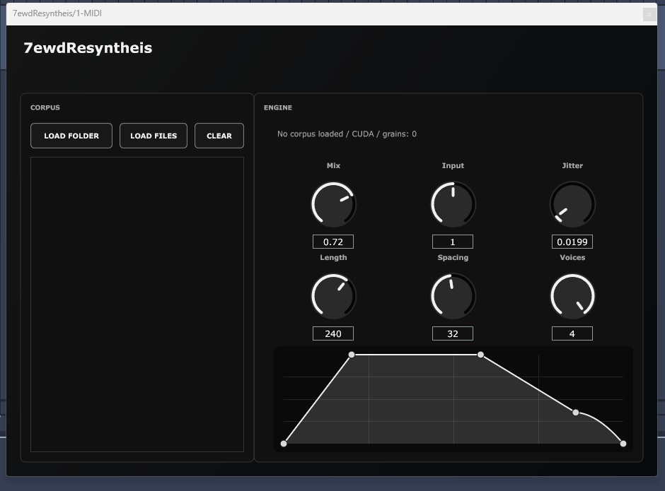 【Granular VST】7ewdResyntheis