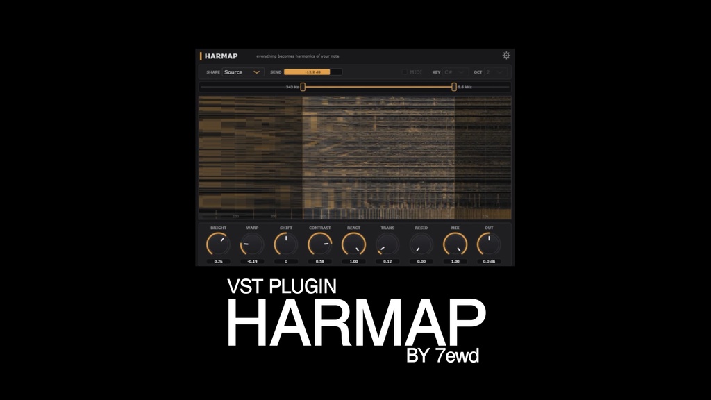 【VST Plugin】Harmap