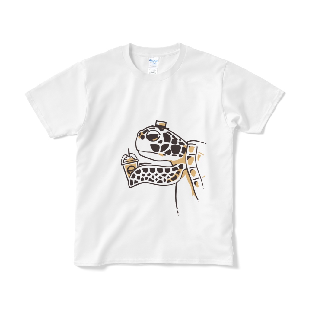 ウミガメTシャツ【赤】/  Turtle T-shirt【Red】