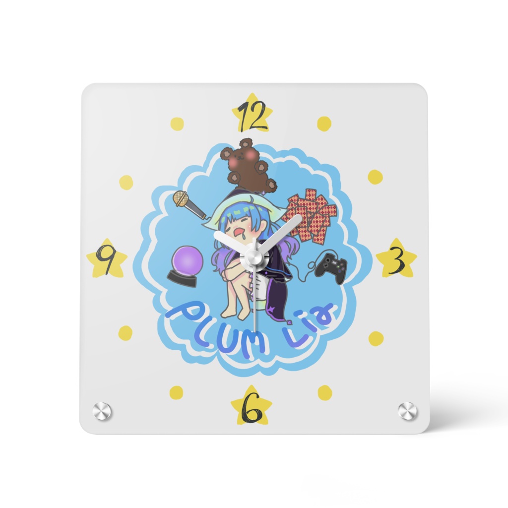 アクリル時計