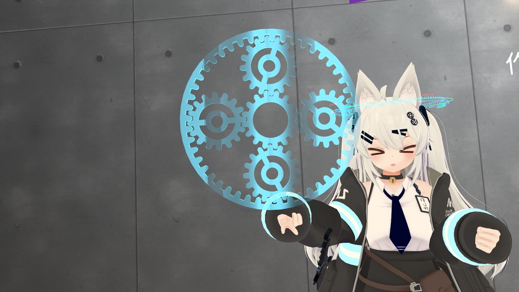 【無料】VRChat想定 遊星歯車機構アクセサリー