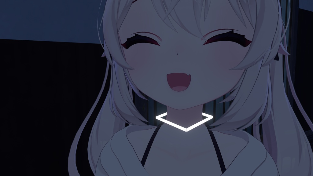 【無料】VRChat想定 喋ると光ったり動いたりするリング