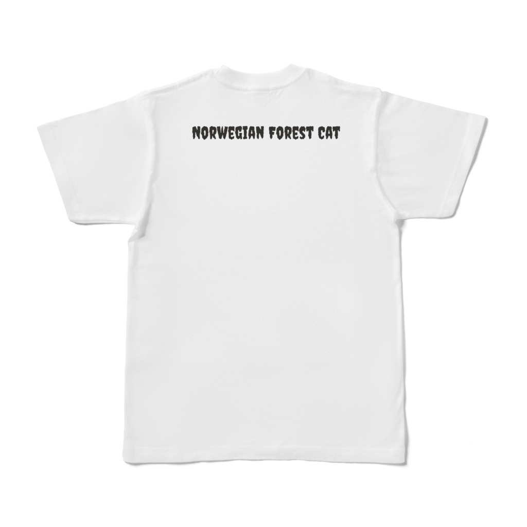 ねこTシャツ ノルウェージャンフォレストキャット