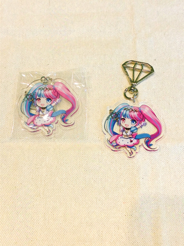 【注文受付中】宝石×魔法少女がテーマのイラスト集とグッズ