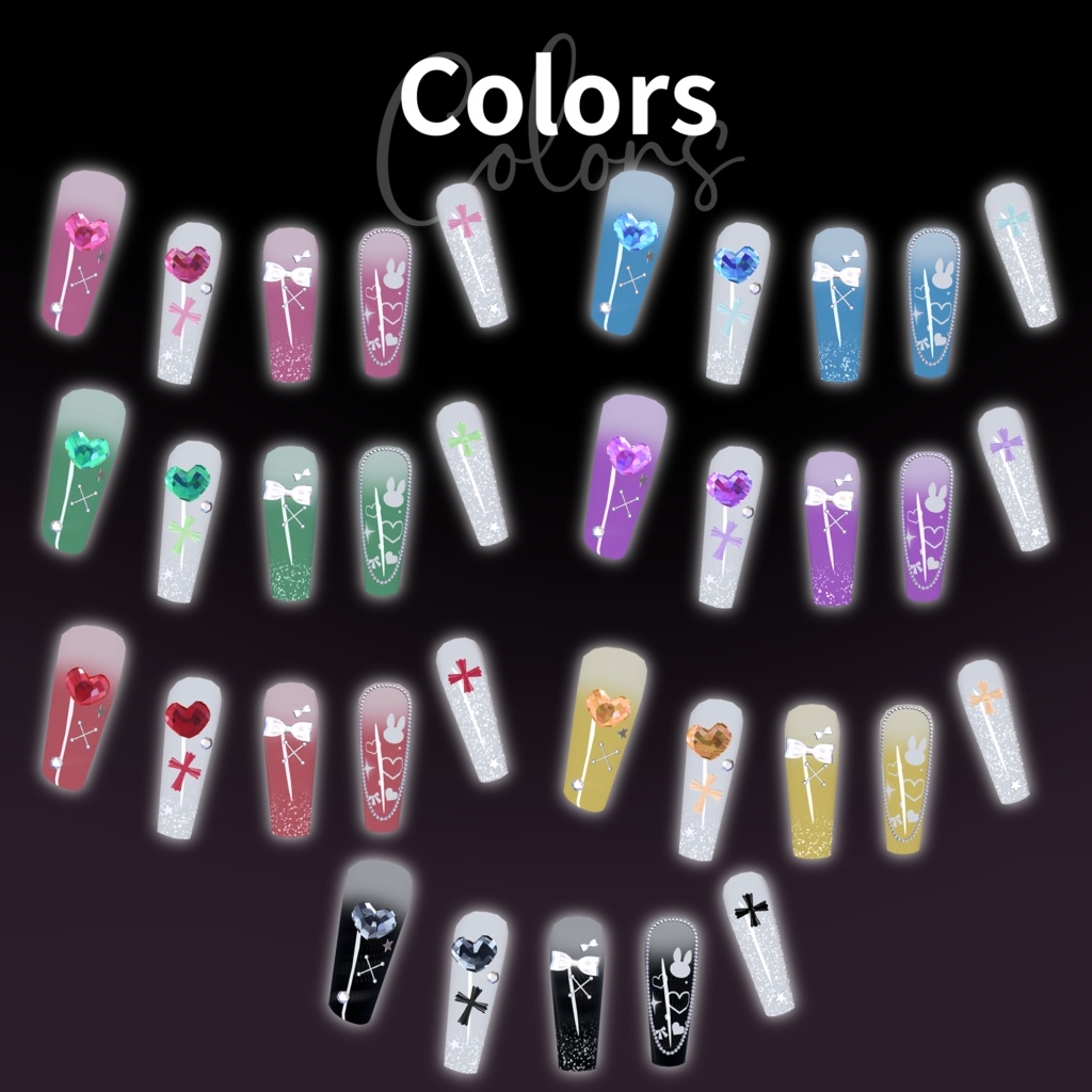 【First Love Nail】初めての恋ネイル iixiona /しゅあん/森羅/水瀬/マヌカ/真央