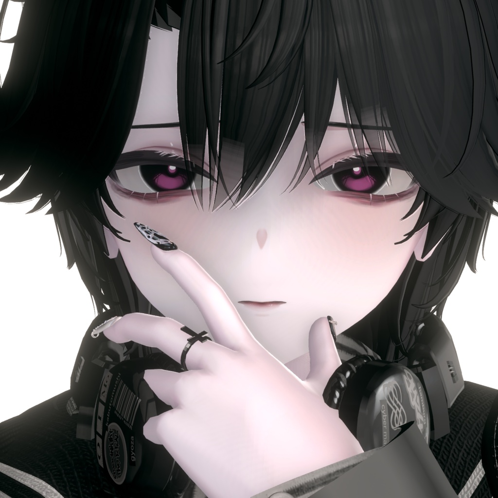 【真央】NyanCat Eyes & MakeUp & Face Blendshape iixiona