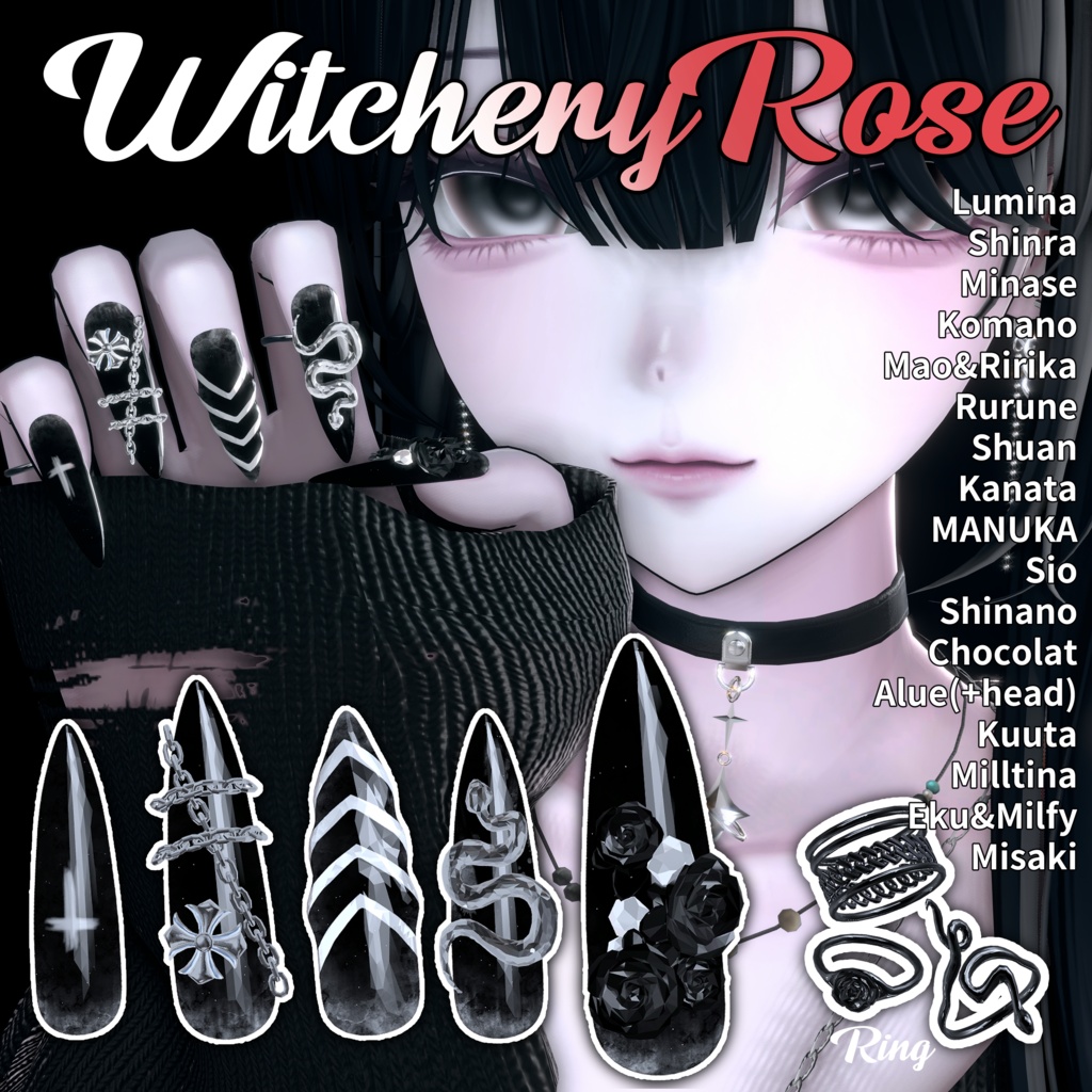 【WitcheryRose】iixiona 19 Avatars