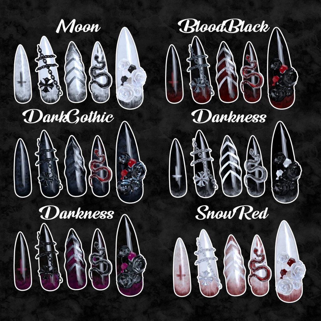 【WitcheryRose】iixiona 15 Avatars