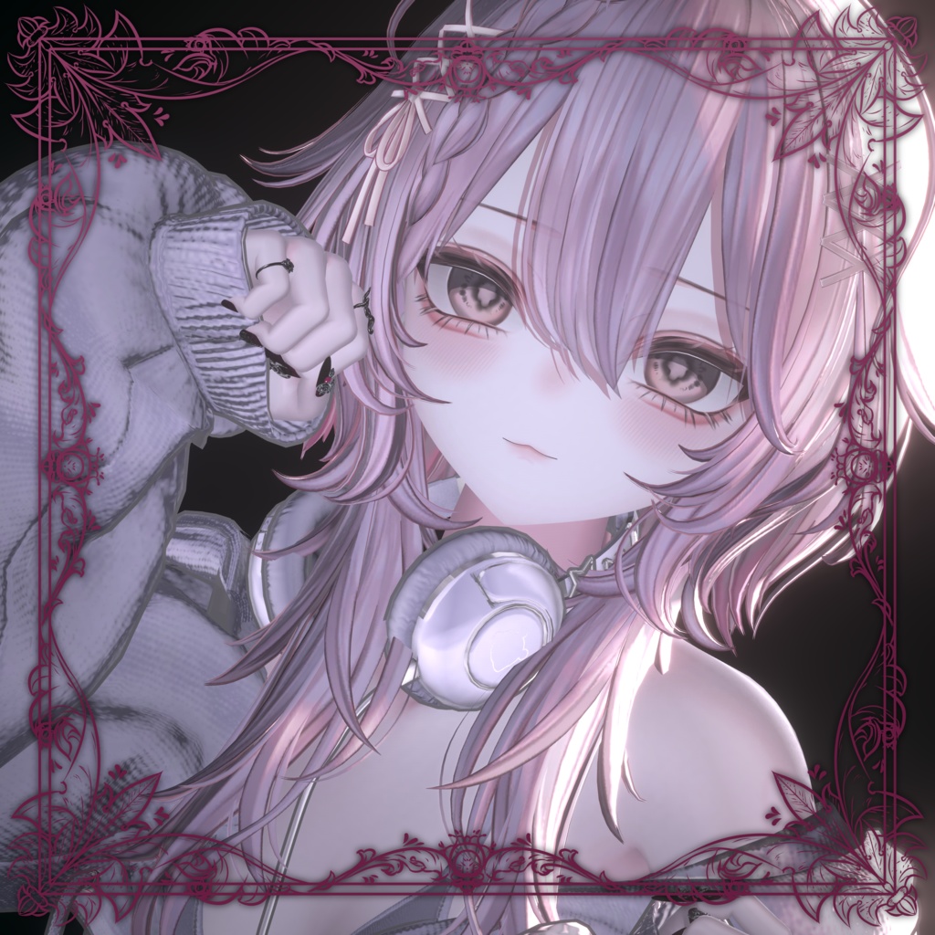 【真央/MAO】地雷メイク Eyes&MakeUp&FaceBlendshape iixiona