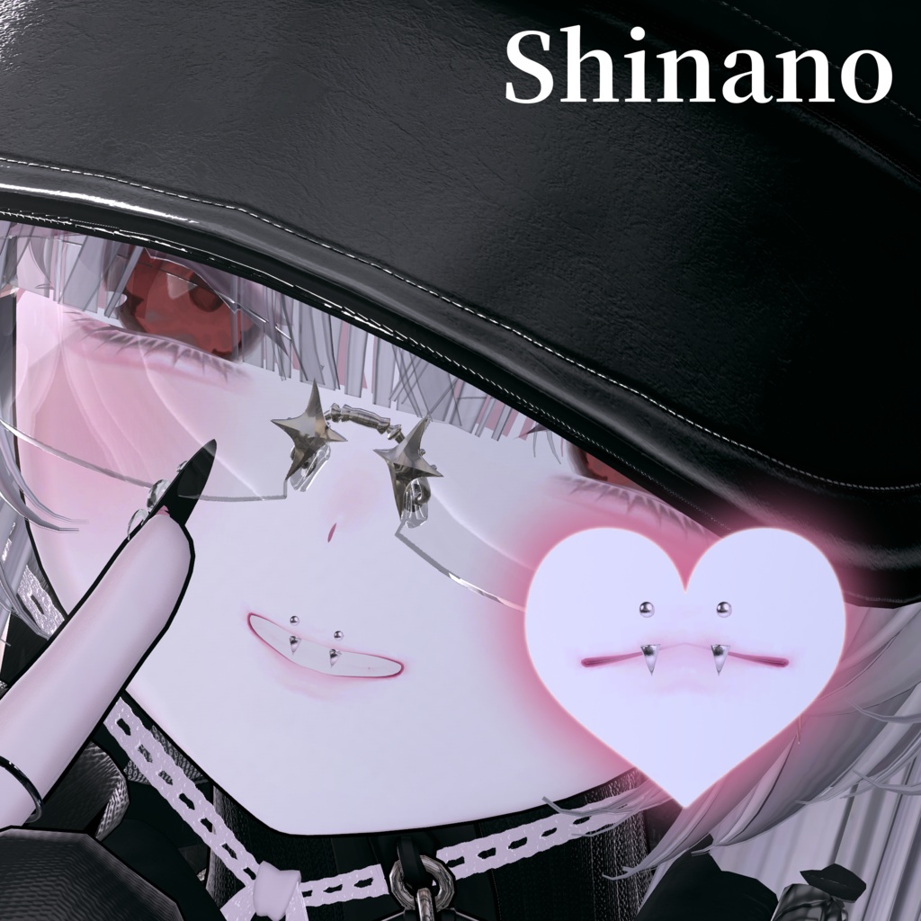 【Fang piercing/牙ピアス】iixiona 10 Avatars