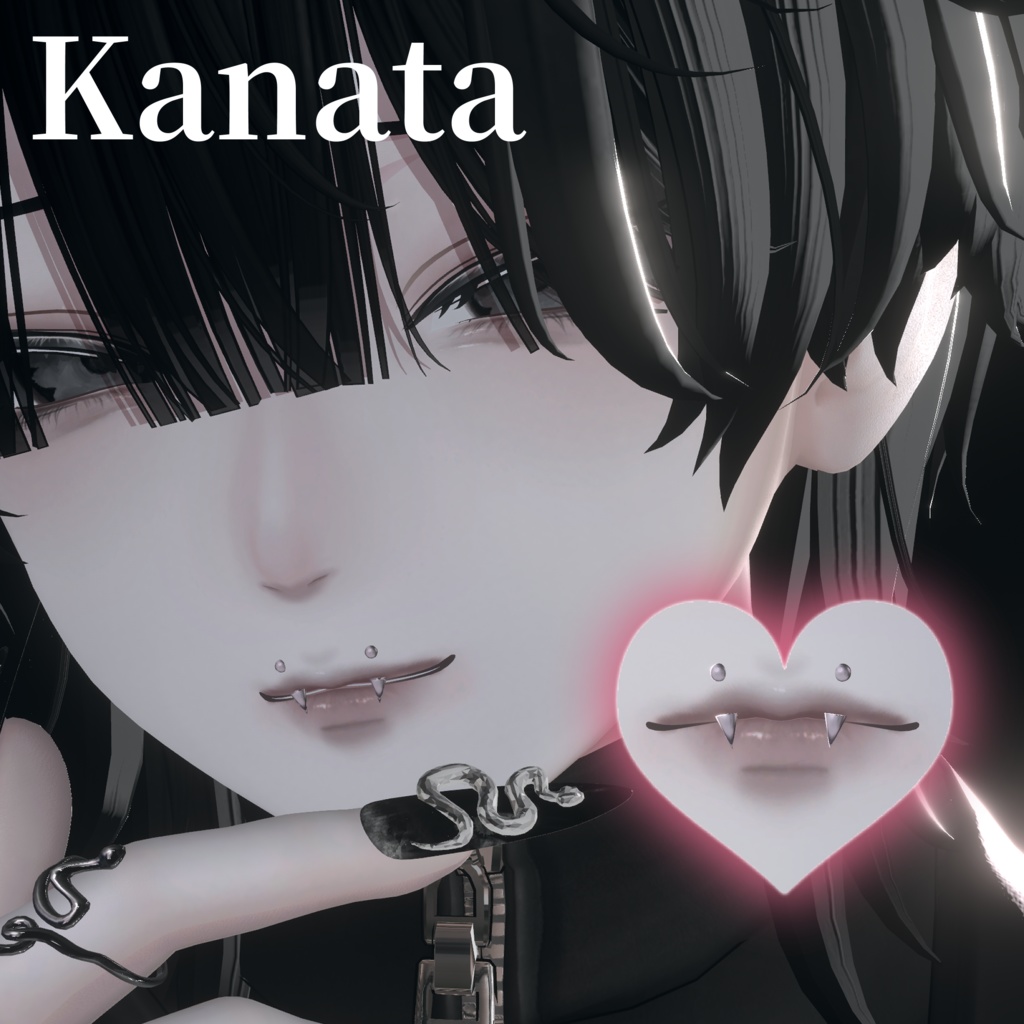 【Fang piercing/牙ピアス】iixiona 10 Avatars
