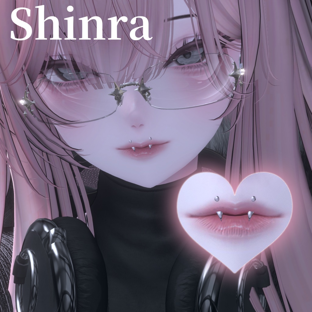 【Fang piercing/牙ピアス】iixiona 10 Avatars