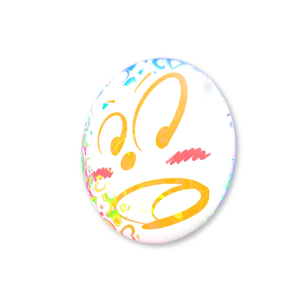 らす丸くんバッジ