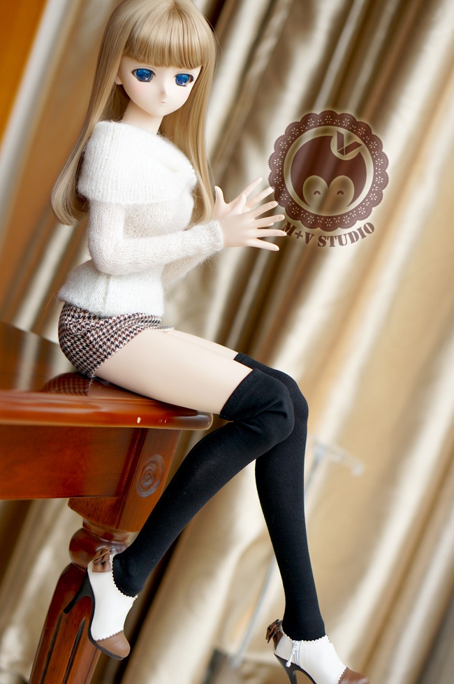 DD,DDS,DDDY,SDGR,SD16ドール衣装　ドルフィードリーム　ニットワンピース