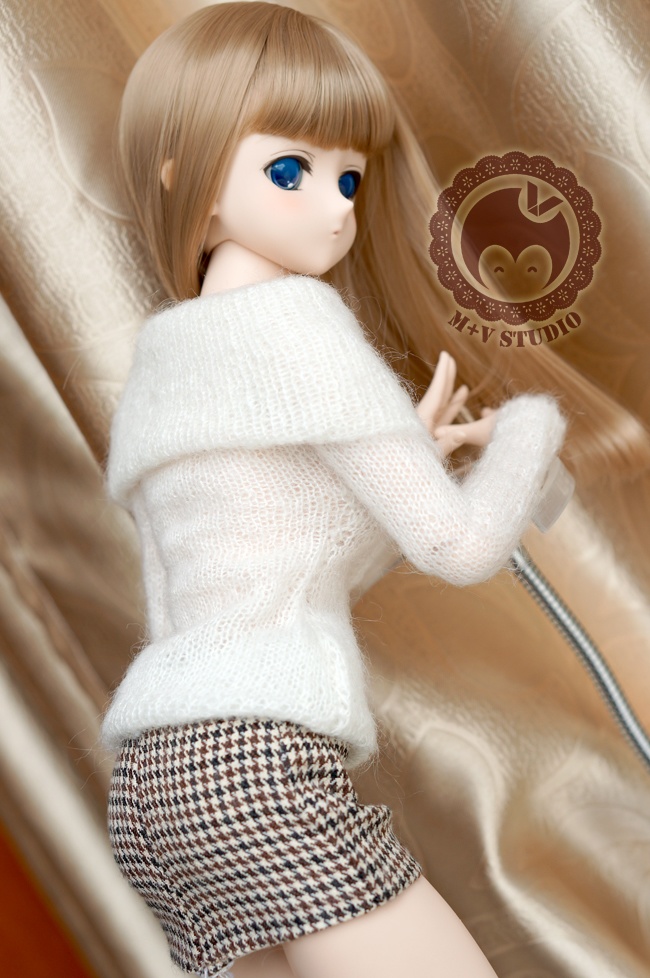 DD,DDS,DDDY,SDGR,SD16ドール衣装　ドルフィードリーム　ニットワンピース