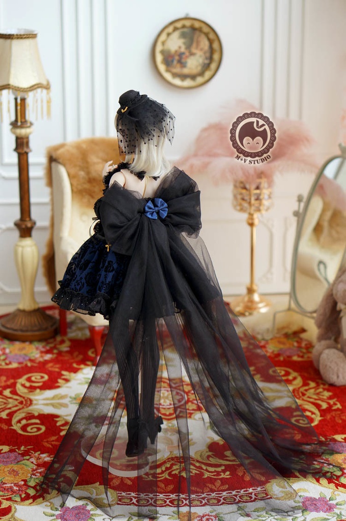 【红蔷薇】DDS、DD(L/寄せ胸)、バラのゴシックドレス8点セット