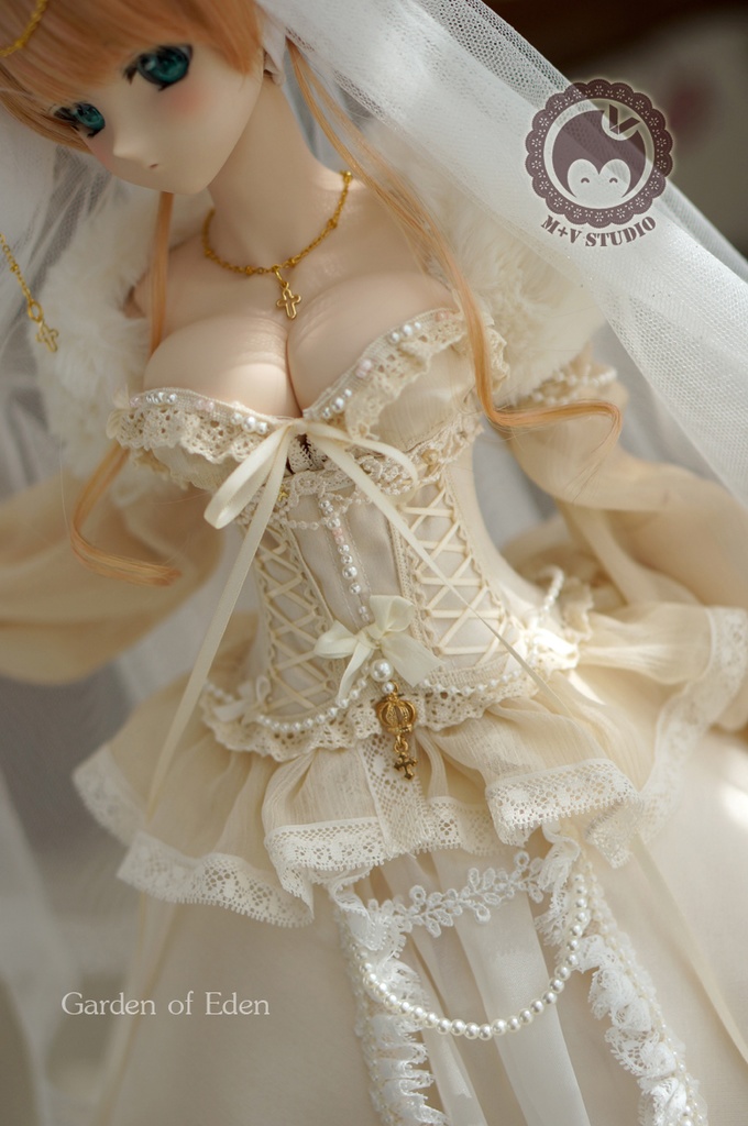 DD(L/寄せ胸)、DDdy、豪華ウェディングドレス11点セット