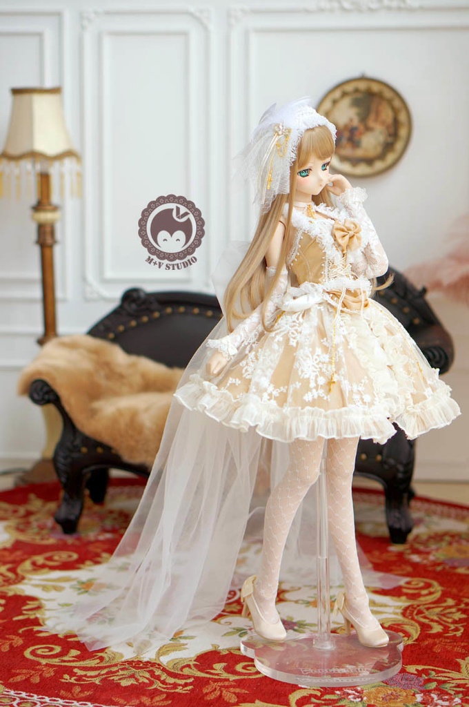 DDS、DD(L/寄せ胸)バラのゴシックドレス8点セット★限定