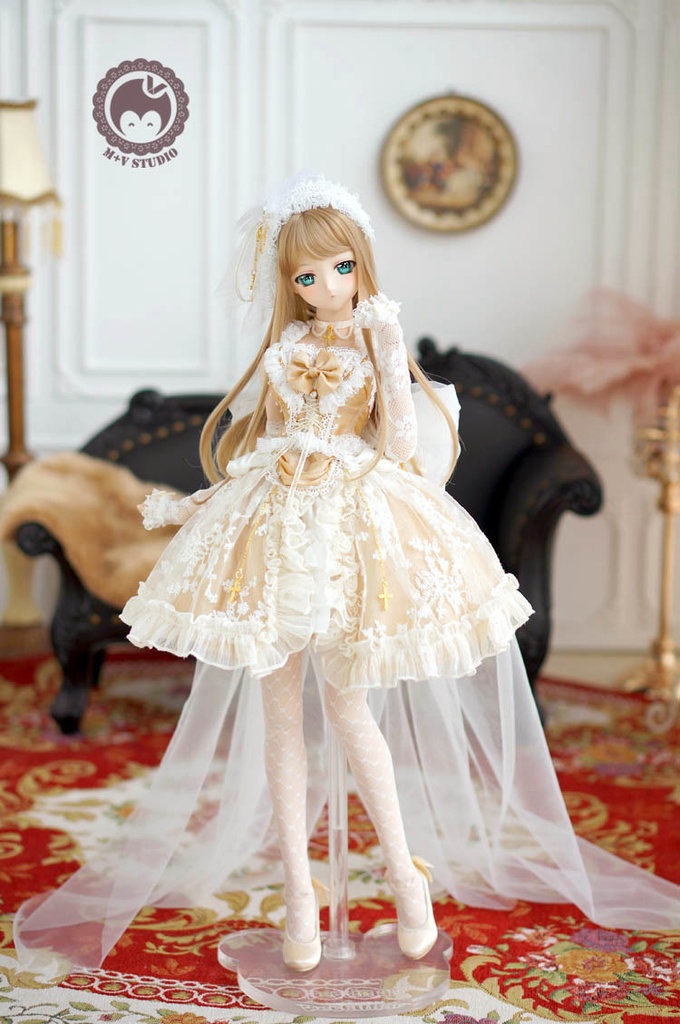 DDS、DD(L/寄せ胸)バラのゴシックドレス8点セット★限定