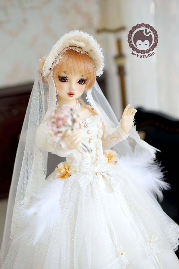 DDS,DD3(L/寄せ胸)、DDdy、SD16/SDGRウェディングドレス8点セット②