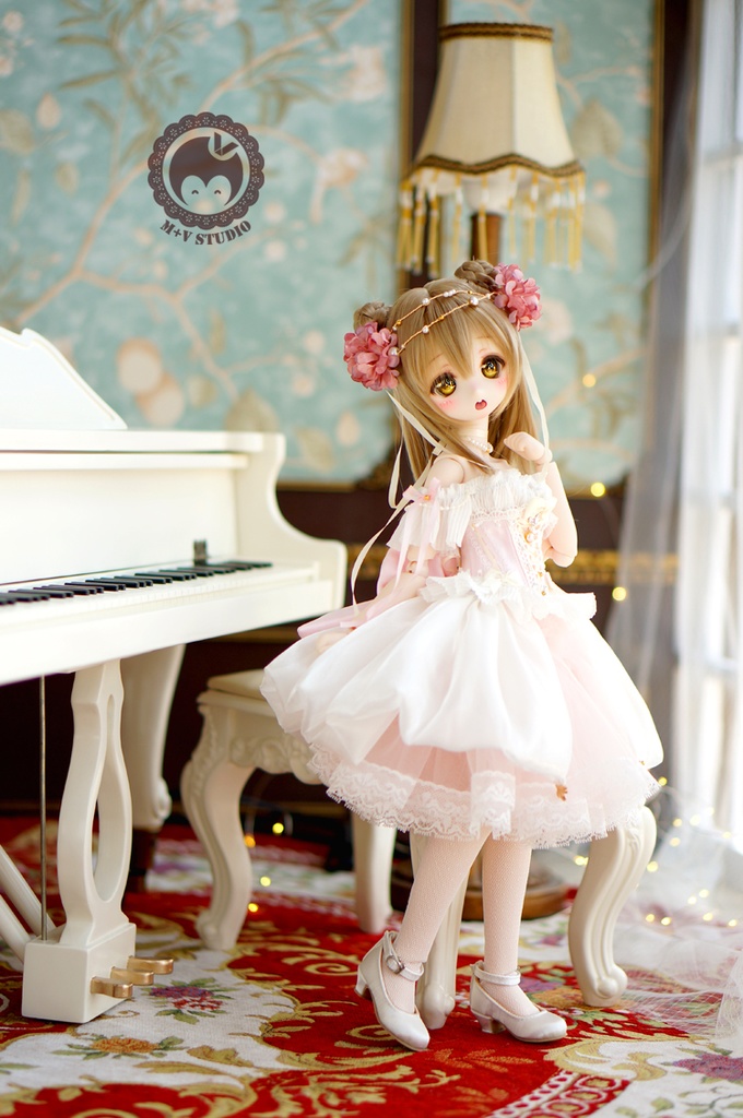 MDD (S/M/L胸)、花の妖精ドレスお洋服7点セット