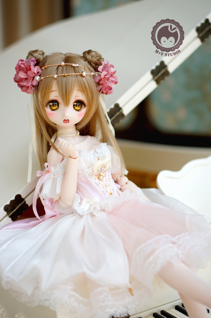 MDD (S/M/L胸)、花の妖精ドレスお洋服7点セット