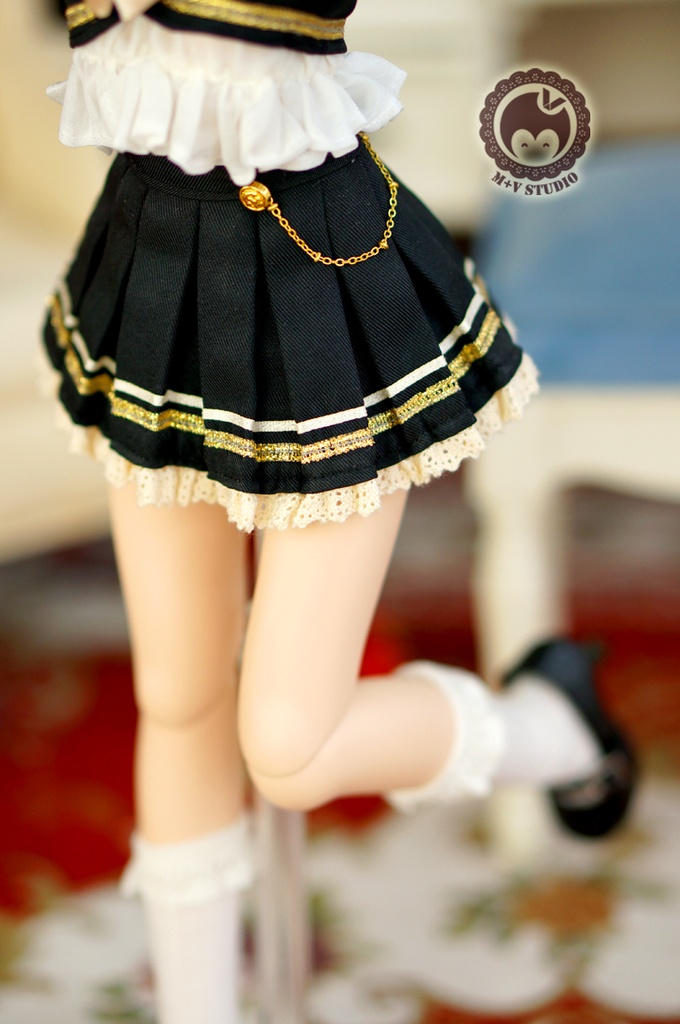 MDD (S/M胸)可愛い魔法学校の制服５点セット