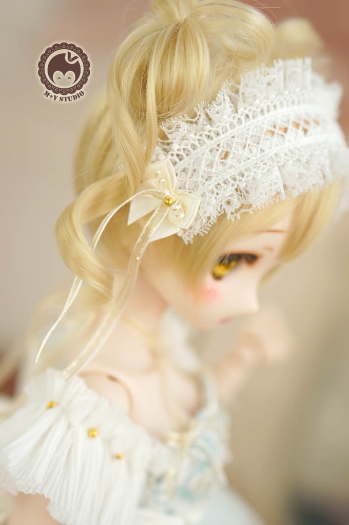 MDD (S/M胸)、肩だし2wayレースドレスお洋服3点セット