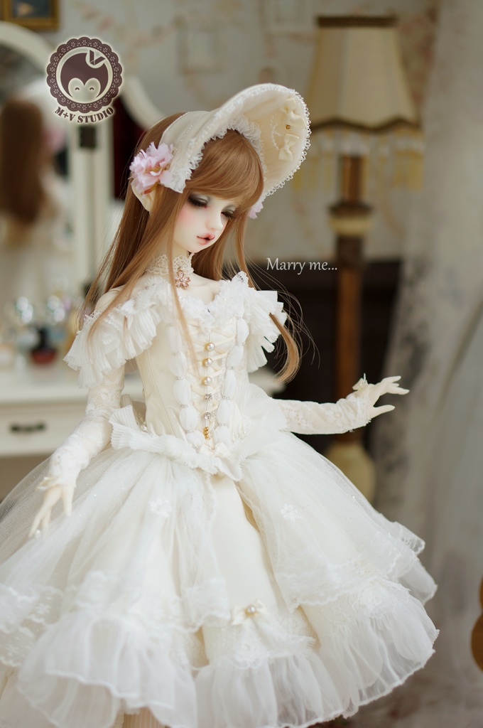 SD少女、SD16、SDGR、ウェディングドレス8点セット